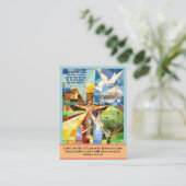 Komm zu Jesus-Gebetskarte Visitenkarte (Stehend Vorderseite)