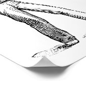 Komm zu mir Bro Funny Poster (Ecke)