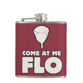 Komm zu mir FLO Flachmann (Vorderseite)