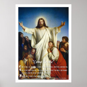 "Komm zu mir" Kundenposter Poster