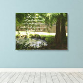 Komm zu mir! leinwanddruck (Insitu (Holzboden))