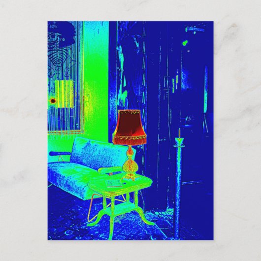 Komm zu mir nach Hause... Postkarte (Vorderseite)