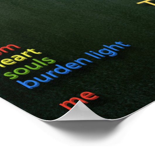 Komm zu mir poster (Ecke)