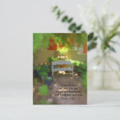 Komm zu mir... postkarte (Stehend Vorderseite)