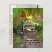 Komm zu mir... postkarte (Vorne/Hinten)