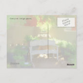 Komm zu mir... postkarte (Rückseite)