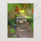 Komm zu mir... postkarte (Vorderseite)