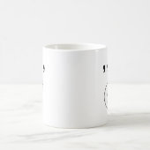 Komma-Chamäleon Kaffeetasse (Mittel)