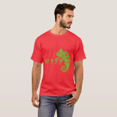 Komma Chamäleon Lustig 80er RückblickHE ORIGINAL 8 T-Shirt (Vorne ganz)