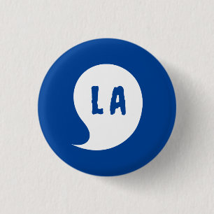 Komma-la Kamala Harris Halloween für den Präsident Button