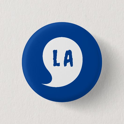 Komma-la Kamala Harris Halloween für den Präsident Button (Vorderseite)