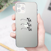 Komma La Kamala Harris Satzzeichen La Election Aufkleber (Telefon)