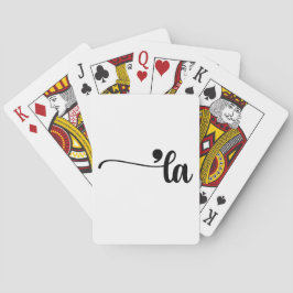 Komma La Kamala Harris Satzzeichen La Election Spielkarten