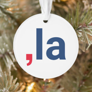 Komma La kamala lustige Aussprache patriotisch Ornament
