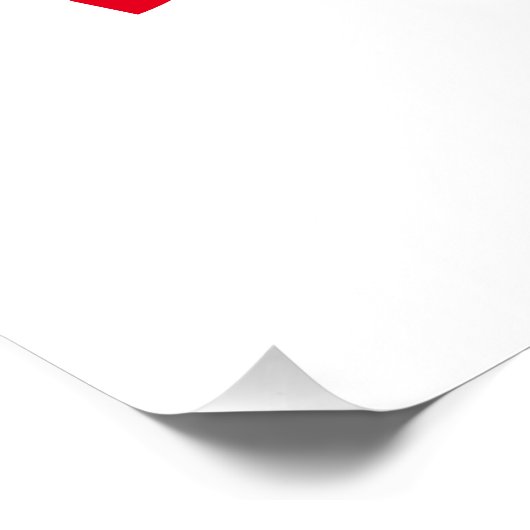 Komma La kamala lustige Aussprache patriotisch Poster (Ecke)