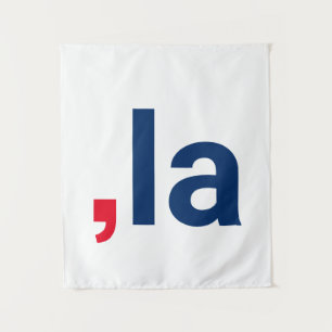 Komma La kamala lustige Aussprache patriotisch Wandteppich