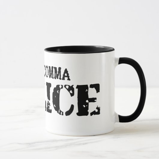 Komma-Polizei-Tasse Tasse (Rechts)