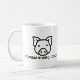 Kommandant Cochon Coffee Mug Kaffeetasse
