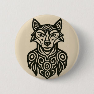 Kommandant Furry Button