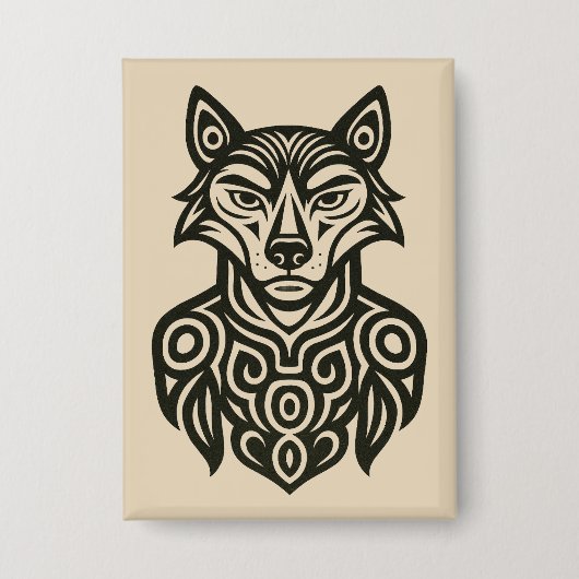 Kommandant Furry Button (Vorderseite)