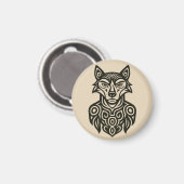 Kommandant Furry Magnet (Vorderseite/Rückseite)
