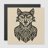 Kommandant Furry Magnetkarte (Vorne/Hinten)