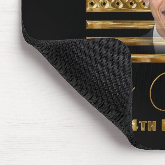 Kommandant - herein - Leiter, Barack Obama Mousepad (Ecke)