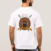 Kommandant Shirt - 6 Jahre mit Namenswahl (Rückseite)