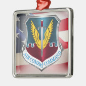 Kommando der Luftstreitkräfte - "ACC" Weihnachten Ornament Aus Metall (Links)