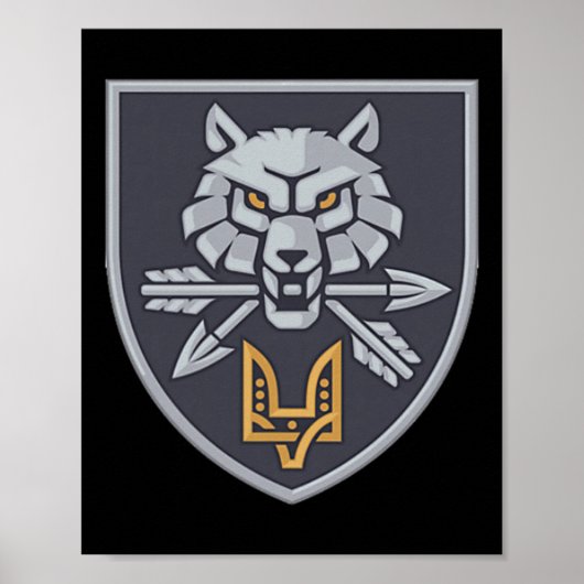 Kommando der Spezialoperationskräfte (Ukraine) V2 Poster (Vorne)