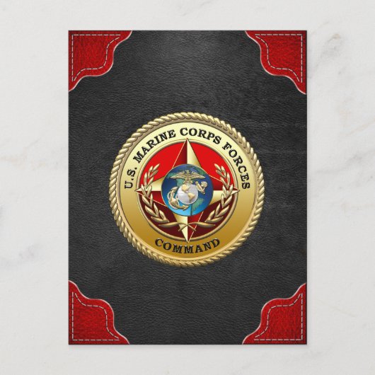 Kommando der US-Marine Corps Forces (MARFORCOM) [3 Postkarte (Vorderseite)
