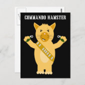 Kommando Hamster Postkarte (Vorne/Hinten)