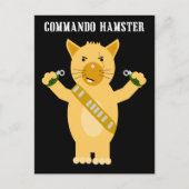 Kommando Hamster Postkarte (Vorderseite)