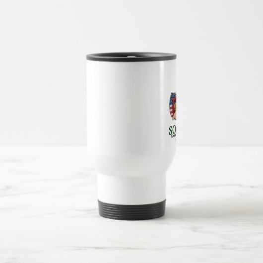 Kommando Socom ops Patch-Tasse Reisebecher (Mittel)