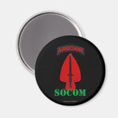 Kommando socom socom soc patch Magnet (Vorderseite/Rückseite)