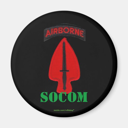 Kommando socom socom soc patch Magnet (Vorne)