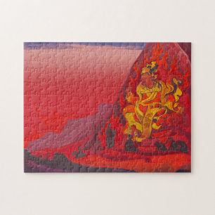 Kommando von Rigden Djapo durch Nicholas Roerich Puzzle