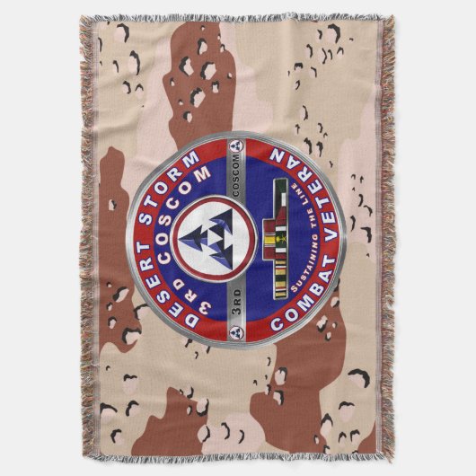 Kommandowüste Storm Veteran Decke (Vorderseite Vertikal)