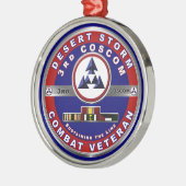 Kommandowüste Storm Veteran Ornament Aus Metall (Links)