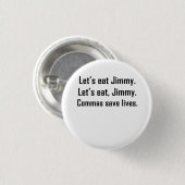 Kommas retten die Leben Button (Vorne & Hinten)