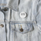 Kommas retten die Leben Button (Beispiel)