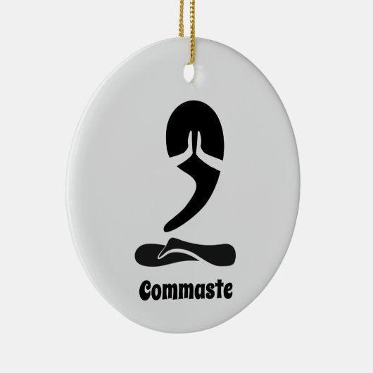 Kommaste Keramik Ornament (Rechts)