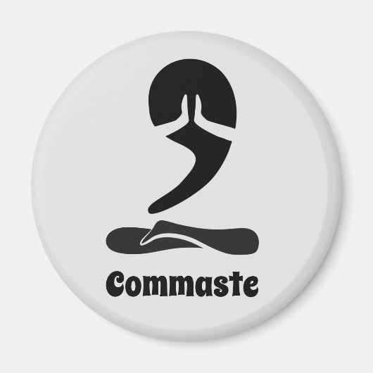 Kommaste Magnet (Vorne)