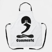 Kommaste Schürze (Vorderseite)