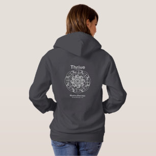 Kommen Beschwörungsformel-Mandala-SweatshirtHoodi Hoodie