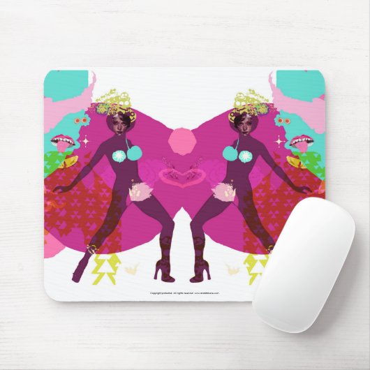 Kommen hier die Mädchen Mousepad (Mit Mouse)