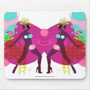 Kommen hier die Mädchen Mousepad