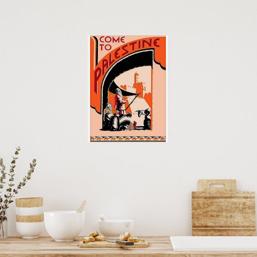 KOMMEN NACH PALESTINE POSTER (Küche)