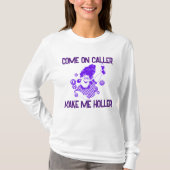 Kommen Sie an Anrufer machen mich Holler Bingo Lon T-Shirt (Vorderseite)