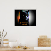 Kommen Sie auf die dunkle Seite, wir haben einen K Poster (Küche)